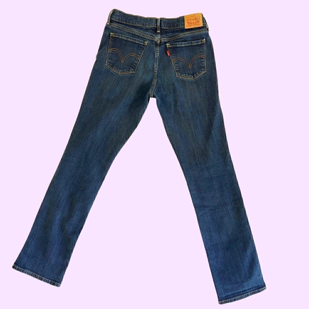 Levi's 505 Straight Jeans, Medium Wash - Picture 3 of 6